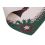 Serweta góralska zielona beż cucha dziewięciornik parzenica 70x70