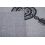 Serweta góralska dekoracyjna szara obrus z nadrukiem parzenica 70x70