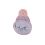 Czapka zimowa dziewczęca bawełna akryl Yoclub Fabia różowa 50-52