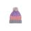 Czapka zimowa dziewczęca bawełna akryl Yoclub Masza kolorowa 54-56