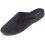 Kapcie filcowe ciepłe pantofle z gumą BIO PU Adanex 25581 szare ciemne