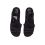 Sandały profilowane z gumką komfort BIO Adanex 24789 czarne