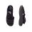 Sandały profilowane z gumką komfort BIO Adanex 24789 czarne