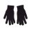 Rękawiczki damskie z puszkiem Magic akryl Yoclub czarne