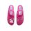 Pantofle damskie kryte domowe Adanex BIO 27871 różowe z pieskiem
