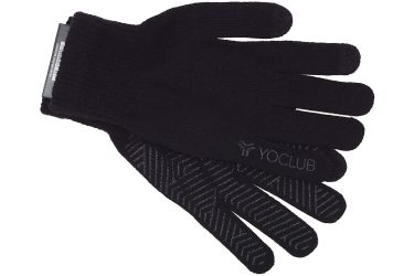 Rękawiczki męskie ABS dotyk akryl Yoclub czarne