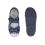 Sandały kapcie tekstylne skóra RenBut 33-378_P-1595 niebieskie ufoludki (r. 26-30)