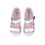 Sandały Befado 065P174 skórzana wkładka srebrne różowe kotki (r. 20-25)