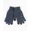 Rękawiczki akrylowe męskie dotykowe z ABS Yoclub szare