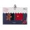 Skarpetki świąteczne bawełniane w pudełku Yoclub choinki piernik (r.39-46) x2 par