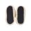 Pantofle wełniane wsuwane wsuwki merynos 100% wełny ABS krem szare