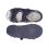 Sandałki kapcie tekstylne skórzana wkładka RenBut 33-378_P-0534 granat (r. 26-30)