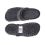 Chodaki klapki męskie piankowe lekkie sandały kapcie (41-45) czarno-szare