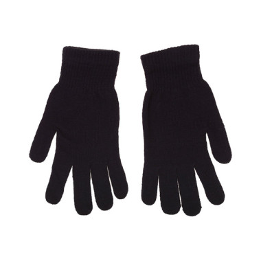 Rękawiczki damskie z puszkiem Magic akryl Yoclub czarne